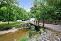 Photo op spot on your own private bridge