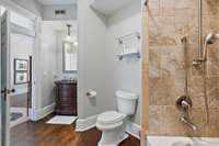 Second bathroom - with tub