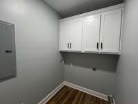 Laundry Room off Main Bedroom and Back Mud Room area