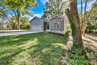 View of the front landscaping