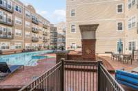 View from the back patio.