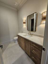 Downstairs guest bathroom