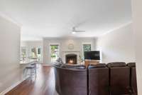 Looking Out Across The Pool Deck...