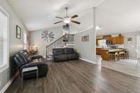 View of Great Room pictured as is