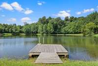 What a great place to catch fish or launch a paddle boat