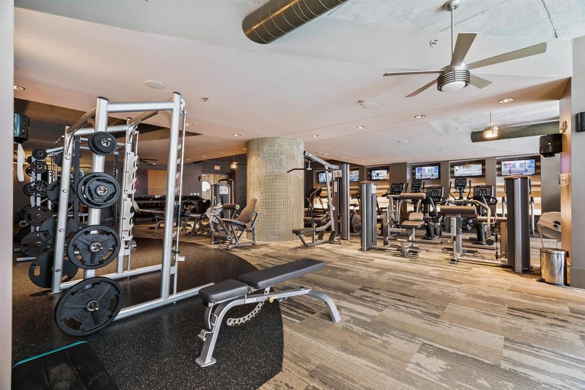 State-of-the-Art Fitness Center.