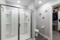 EX LARGE WALK IN SHOWER