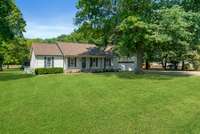 Beautiful huge level yard.