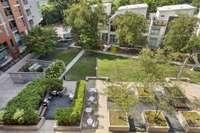 Central coutyard view from condo