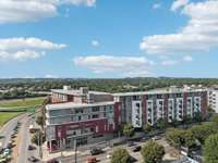 South view of condo development