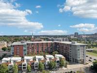 North View of condo development