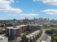 City view from condo development