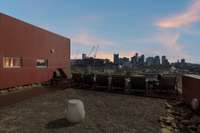 Sunset from central deck