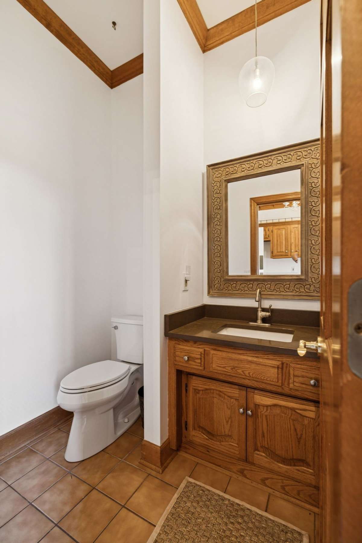 Guest bath on the main level.