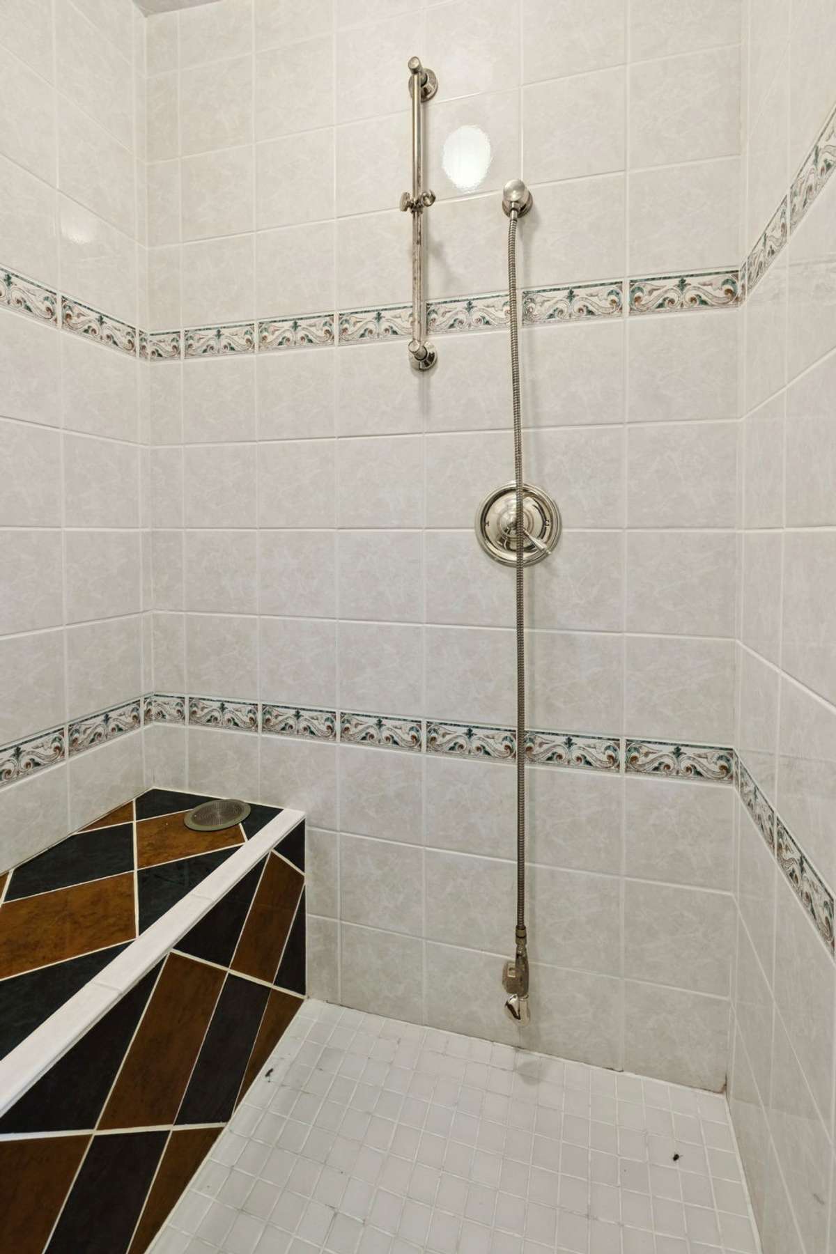 Gym shower.