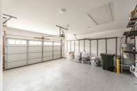 You will love the spacious 2 car garage! There's also a pulldown attic for additional storage options.