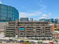 Exterior photo of the entire Hyve building, located at 635 7th Ave S.