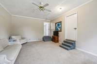 Rec room view off kitchen