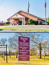 Eegleville school K-12. Level 5 school and reward school