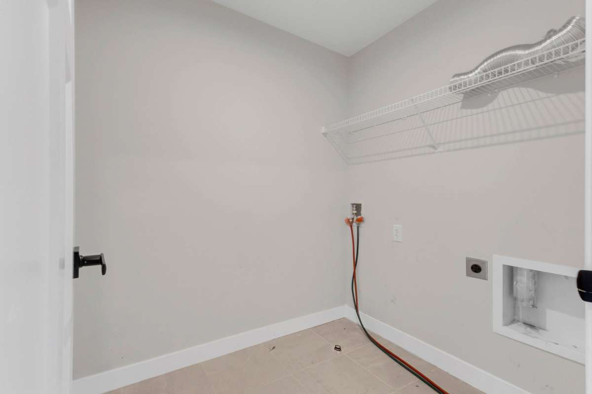 HUGE upstairs laundry room