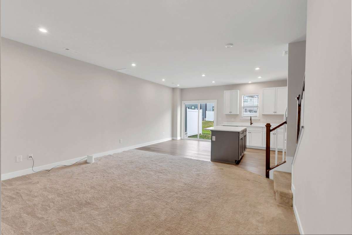 The open floor plan is perfect for gathering