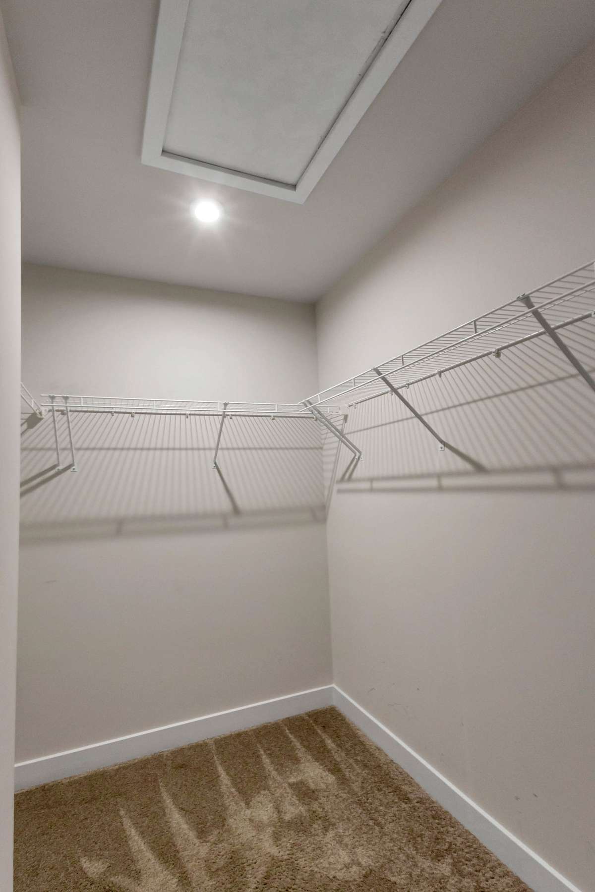 HUGE walk-in primary closet