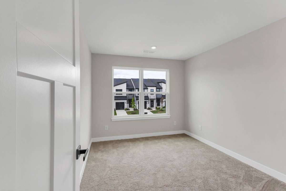 One of three bedrooms upstairs