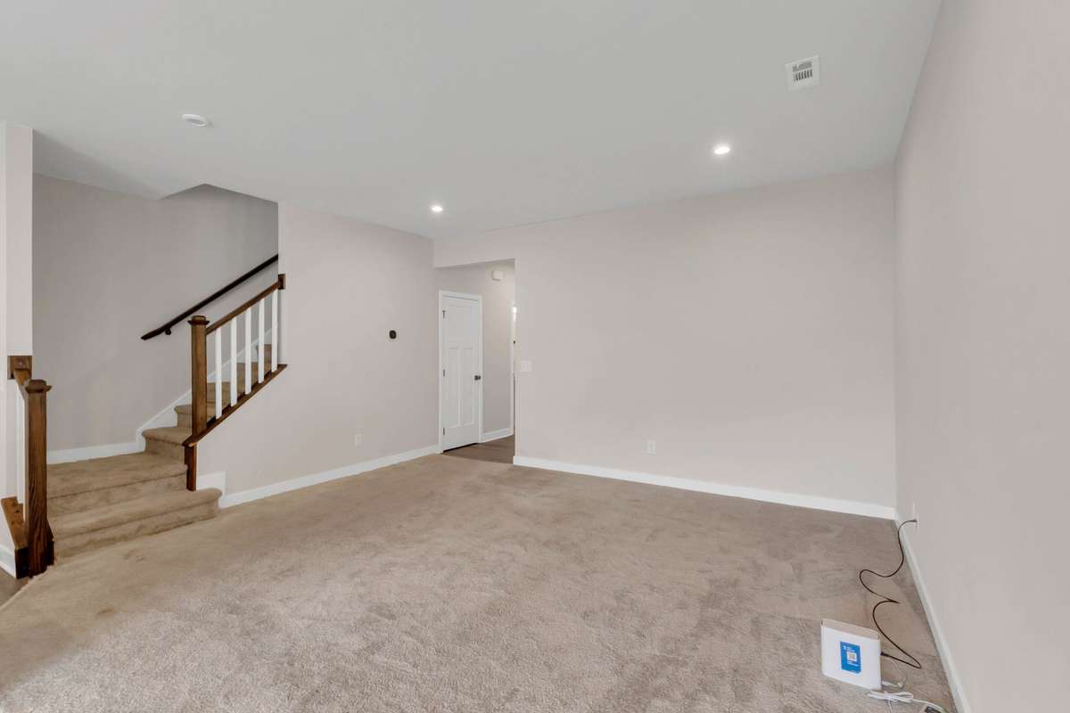 Spacious living area