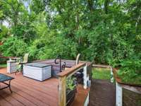 Another view of deck.