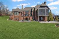 An acre of possibilities—ideal for entertaining.