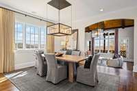 Sophisticated and inviting—the perfect space for memorable meals.