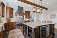 Cook and entertain in style with this spacious kitchen, seamlessly connecting to the living areas.