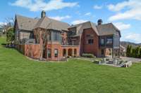 An acre of possibilities—ideal for entertaining.