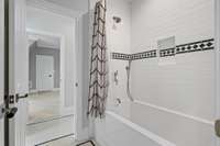 Every bathroom has been completely renovated with timeless finishes.