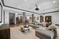 Your private theater awaits—grab the popcorn and enjoy movie nights in this state-of-the-art media room.