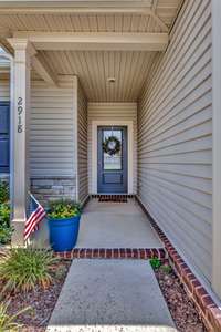 Covered Front Porch Area is always a plus for many reasons