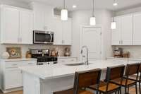 Great entertaining area.