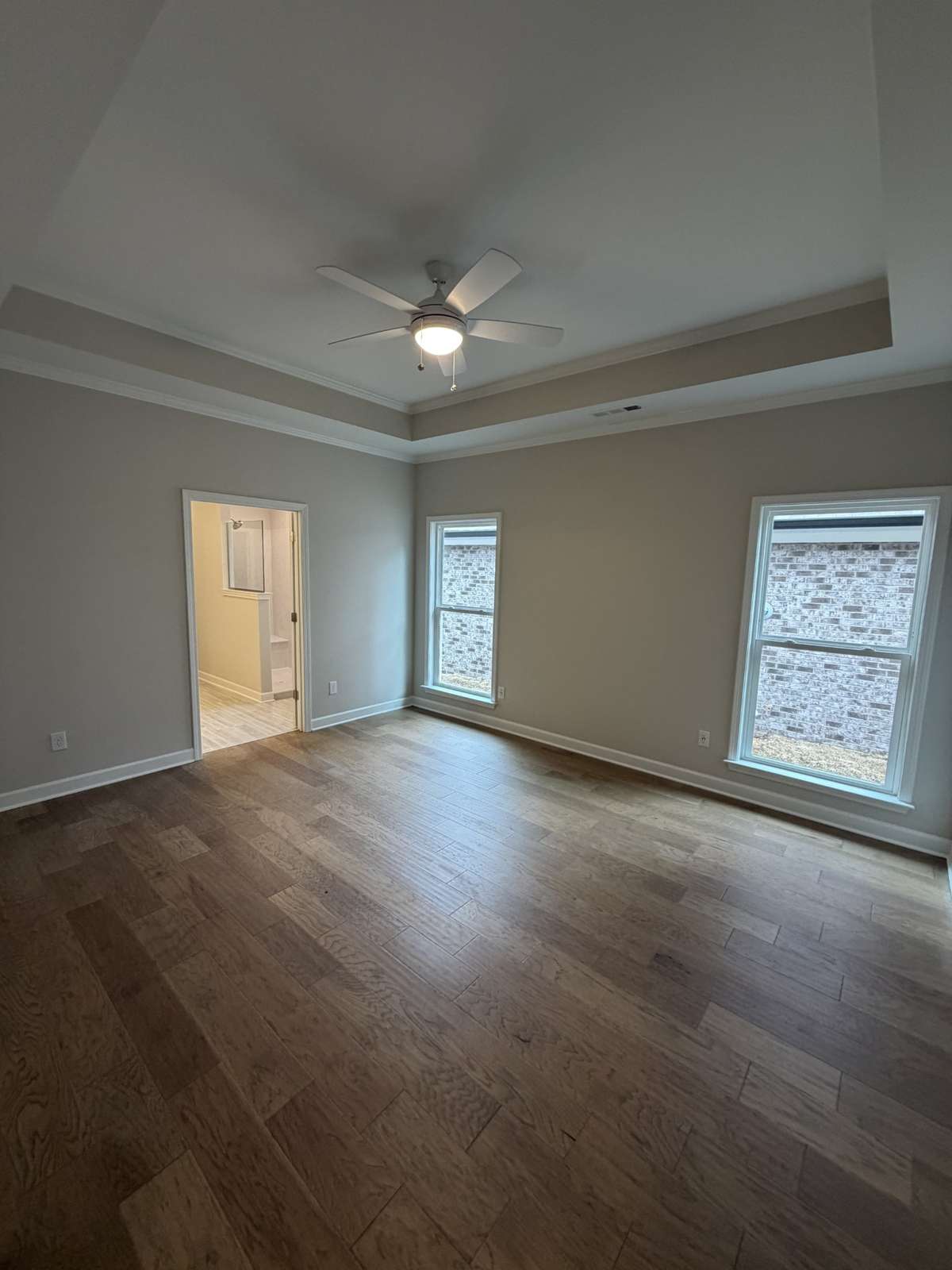 Primary bedroom on main level
