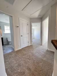 View as you go up the stairs