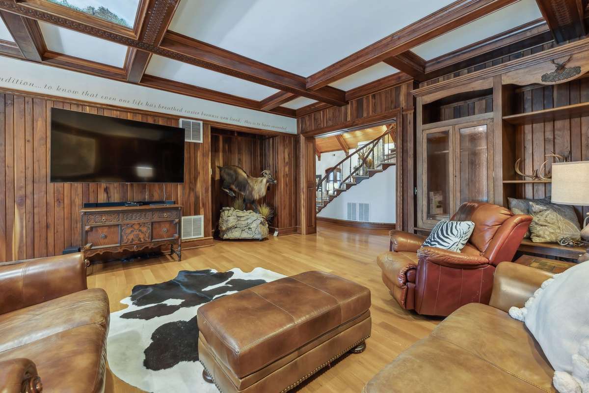 Billiard room main level