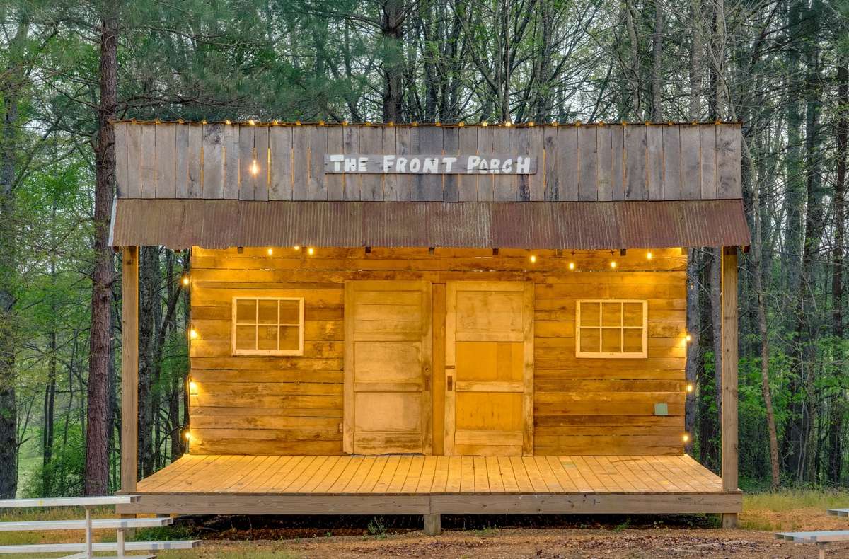 Western town has it's own stage and several music videos have been produced out there in the western town.