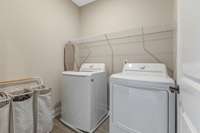 upstairs laundry room