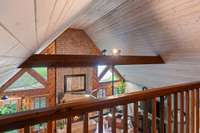 View from the loft space.