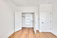 Bedroom #3 w/ Large Closet & Oak Hardwoods.