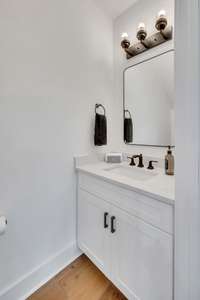 Good Size Powder Room On Main Level!