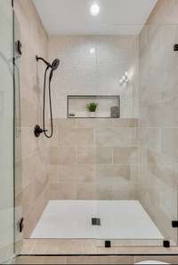 9ft Tall Stand Alone Shower w/ Spa Like Feel!