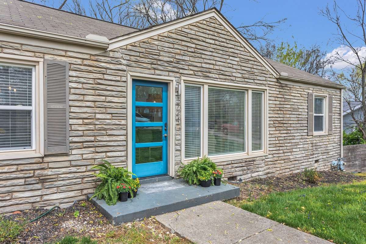 Newer windows, renovated kitchen, hardwood floors and a fireplace!