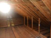 Above the garage is storage!