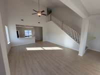 Soaring two story great room perfect for entertaining and hosting