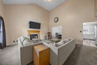 Living room freshly painted